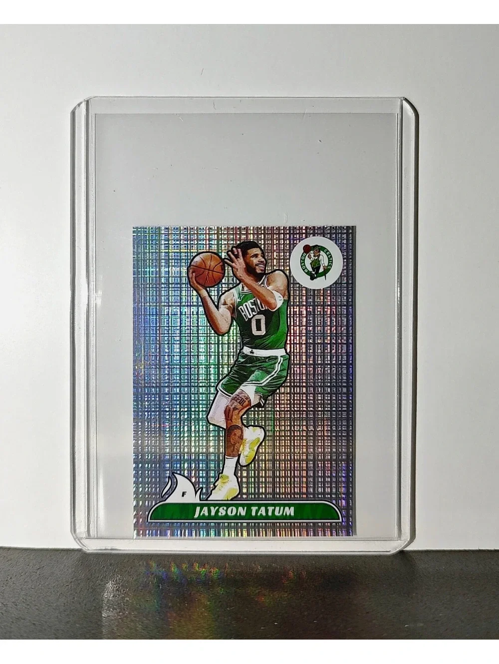 Jayson Tatum 2024-25 Panini NBA #123 Sticker Card Boston Celtics